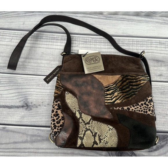 Great American Leatherworks Handbags - GREAT AMERICAN LEATHERWORKS THE‎ CONVERTIBLE SHOULDER BAG / BACKPACK - BRAND NEW